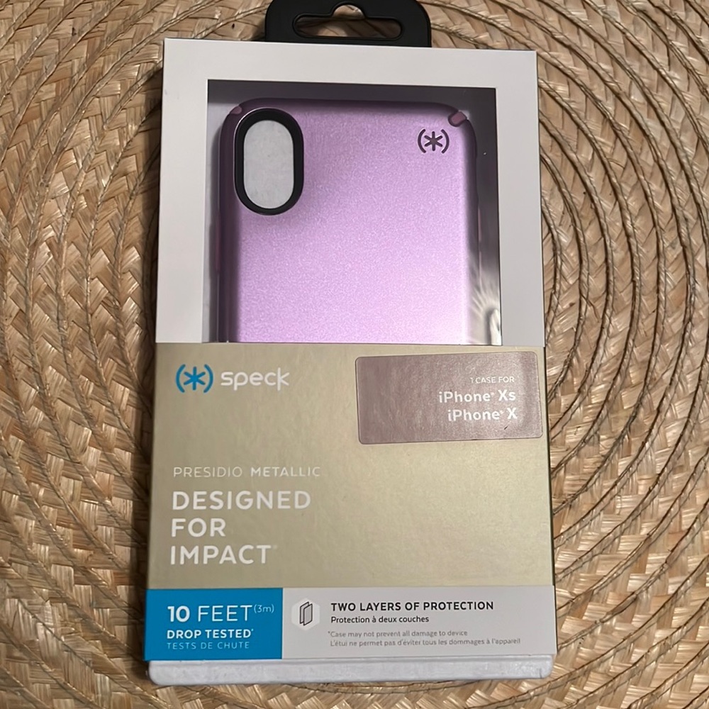 Speck Purple Case Phone Cover iPhone Xs/ X